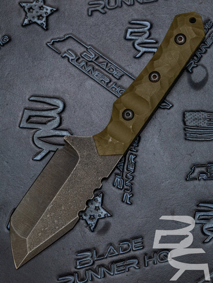 Pre Owned Tactical Pterodactyl Fixed Tanto Sheath