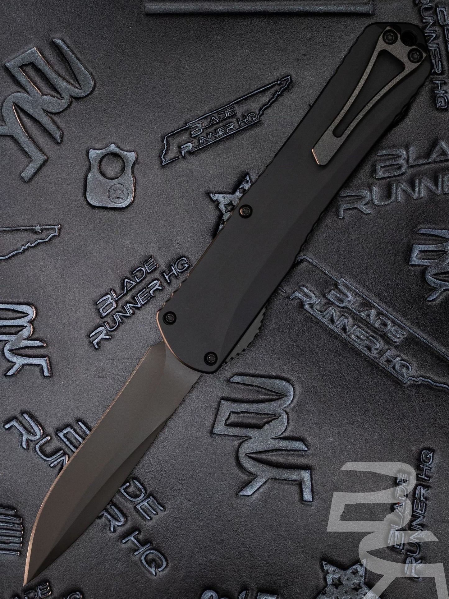 Heretic Knives Manticore X DLC Recurve MagnaCut & Black Handle H033-6A-T