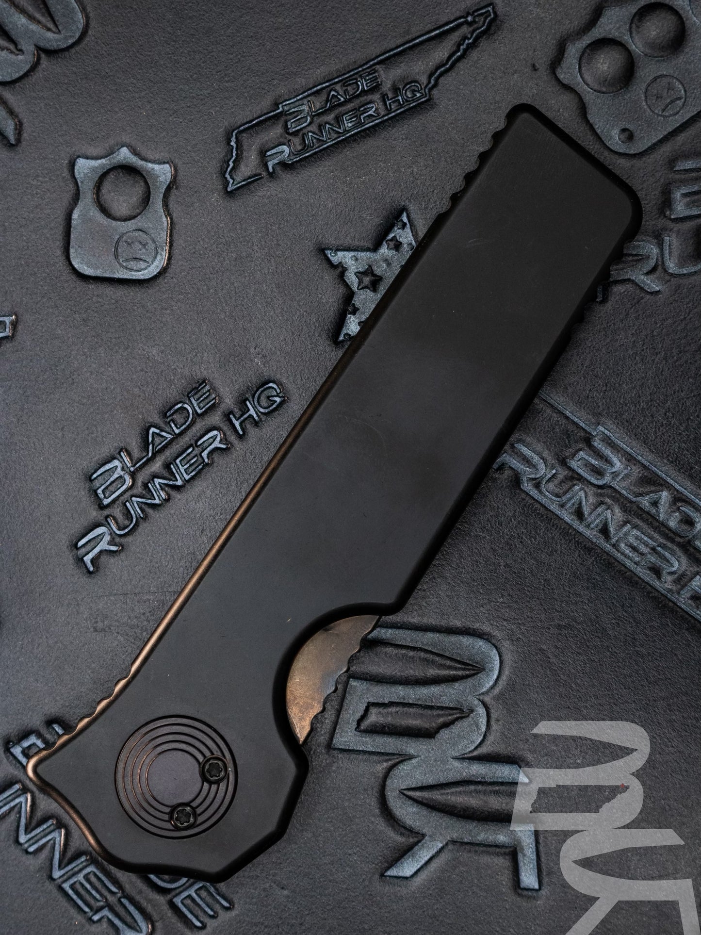 Paragon Krazor Gravity Knife Black Aluminum (4" Black DLC)