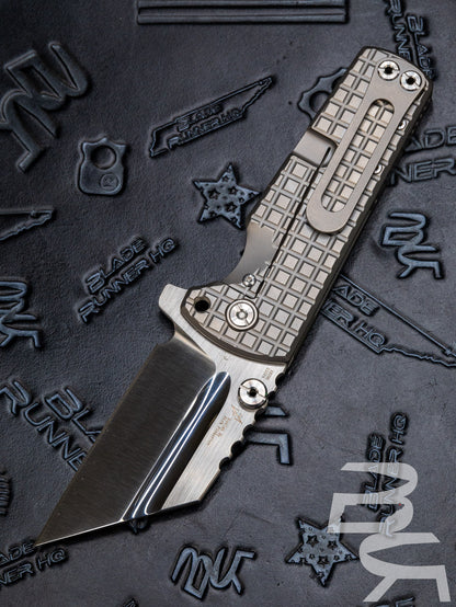 Artisan Cutlery Proponent Frame Lock Knife Frag Titanium (3.75" Satin)