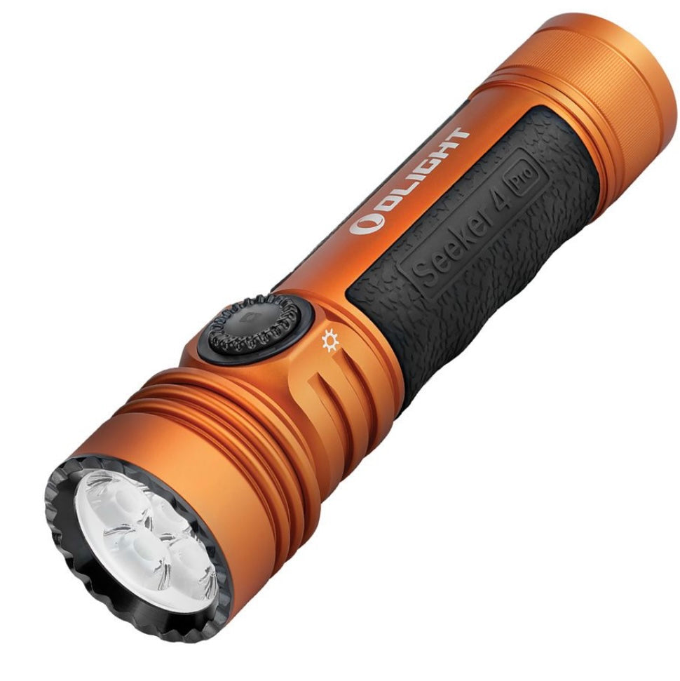 Olight Seeker 4 Pro Flashlight Orange