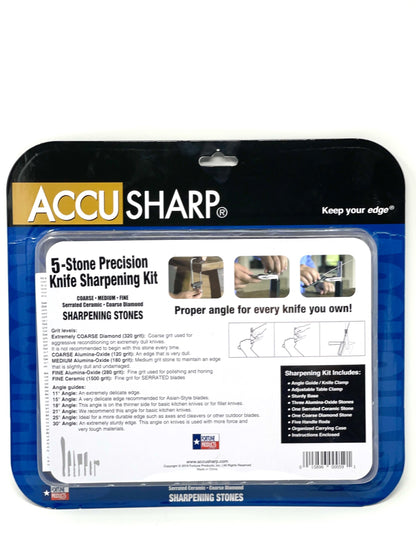 Accusharp Five Stone Precision Kit