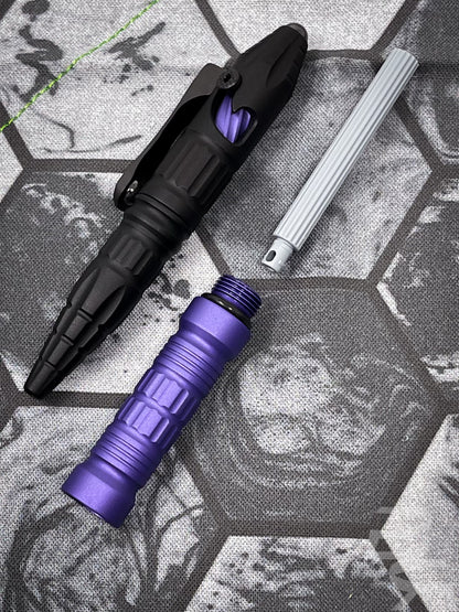 Heretic Thoth Aluminum Tactical Pen Modular PURPLE