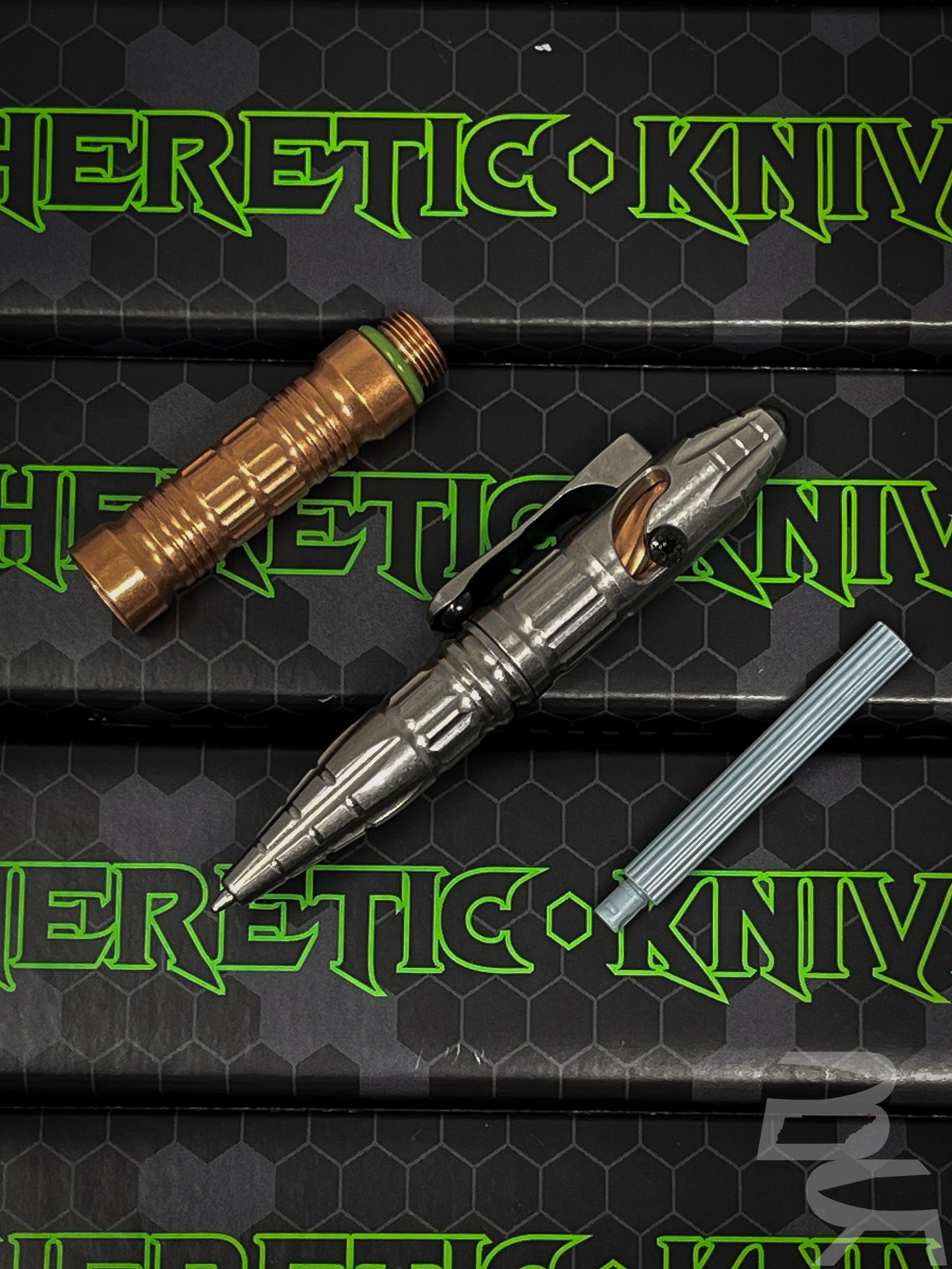 Heretic Thoth Titanium Copper Barrel Modular Pen